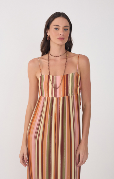 Bosque Print Lurex Jumpsuit