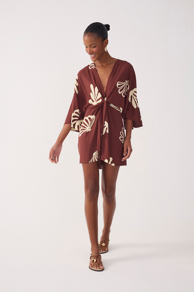 Yoriank Romper Brown