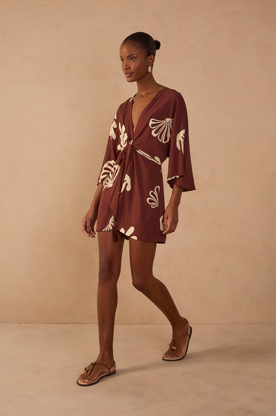 Yoriank Romper Brown
