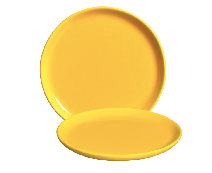 Carol Plate Yellow S