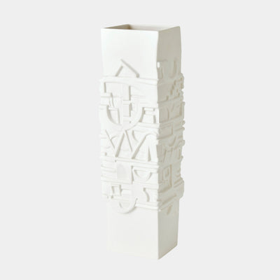 Totem Vase Matte White