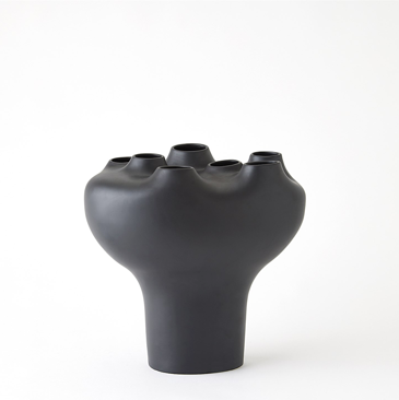 Geyser Vase Black