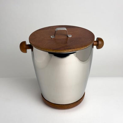 Ice Bucket With Wooden