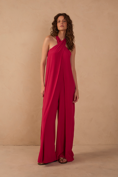 Julia Jumpsuit Bold Pink