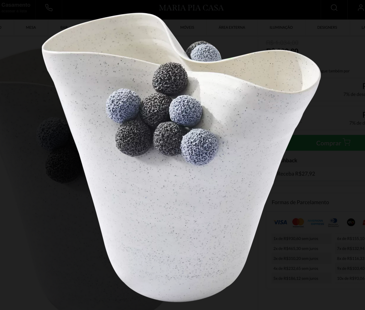 Tainara Ceramic Vase