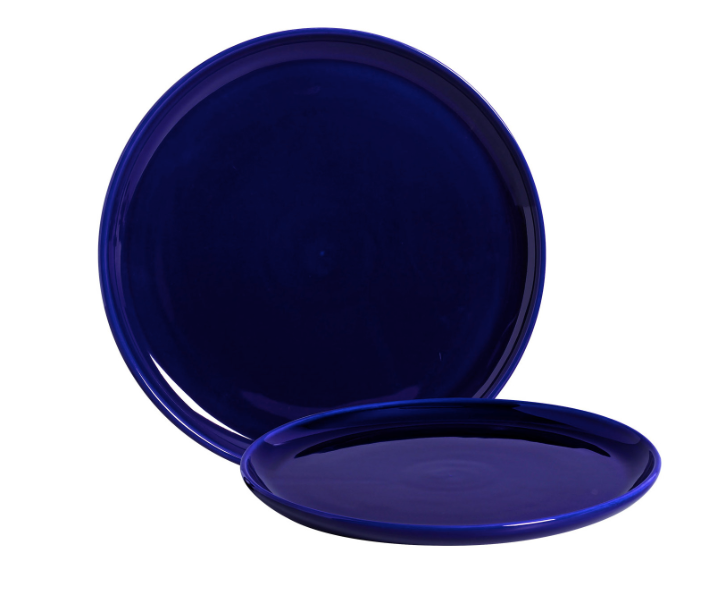 Carol Plate Blue L