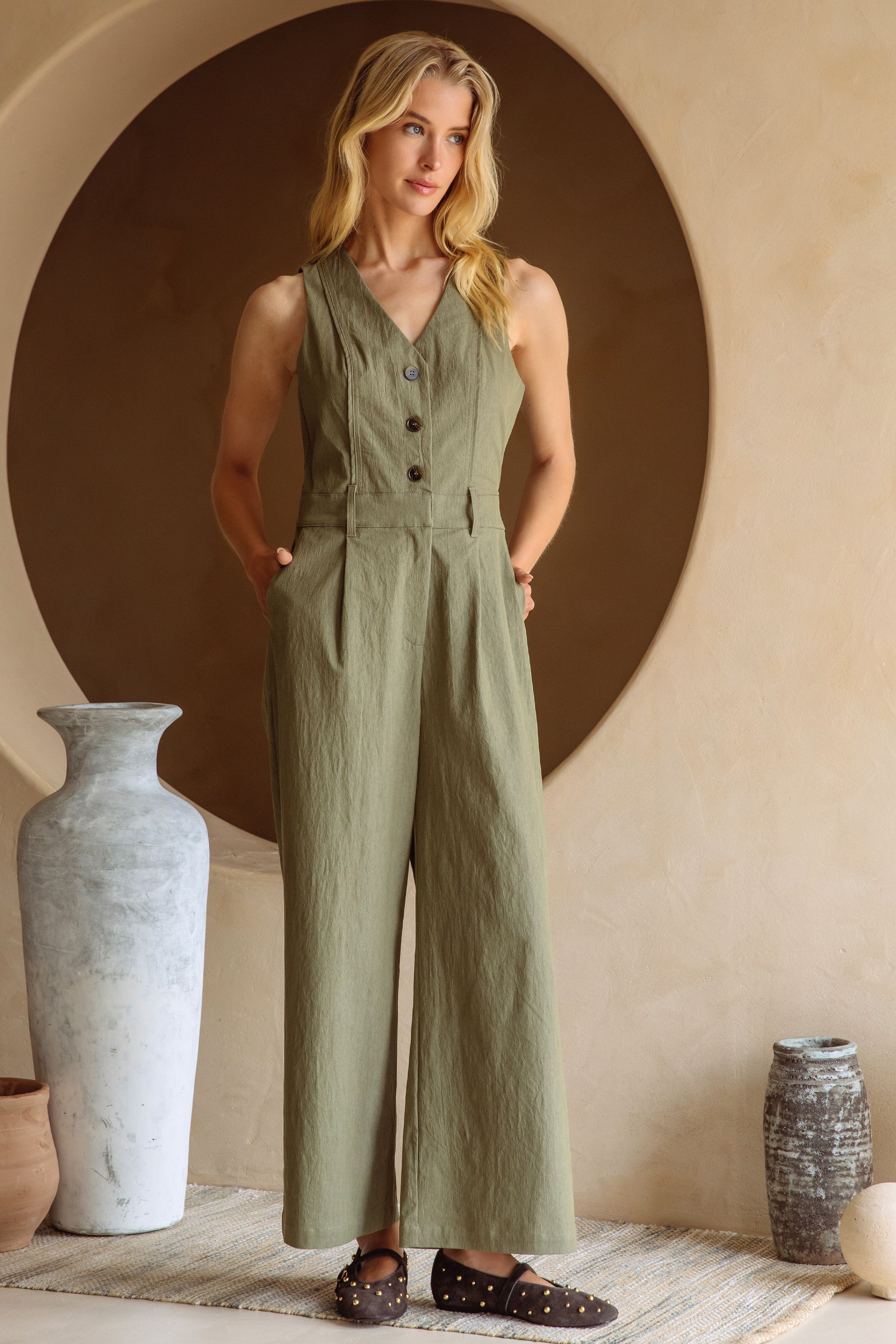 Widney Jumpsuit Olive