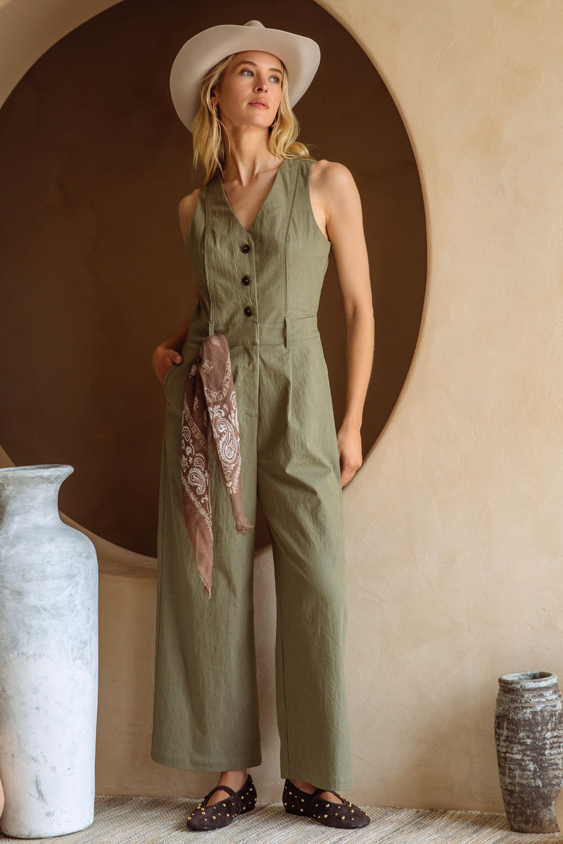 Widney Jumpsuit Olive