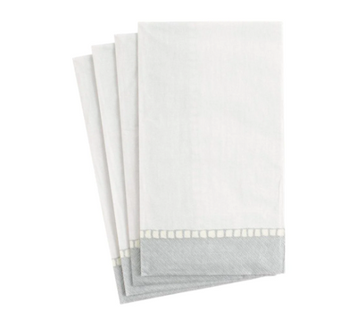 Linen Border Guest Towel