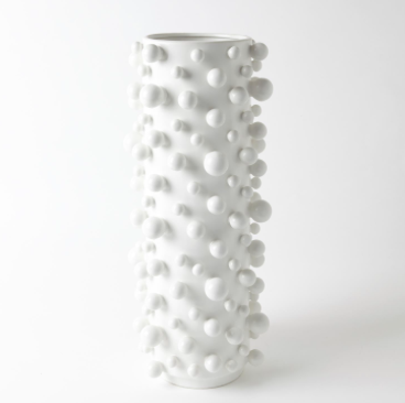 Molecule Vase Matte White Sm