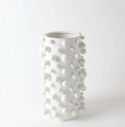 Molecule Vase Matte White Sm