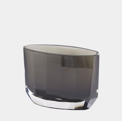 Jewel Vase Dark Gray