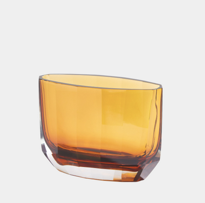Jewel Vase Amber