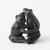 Hugging Frog Sculpture Bronze