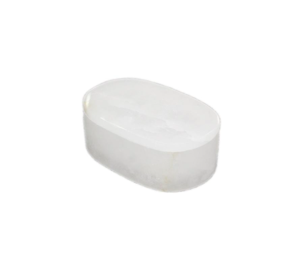 White Alabaster Box Small