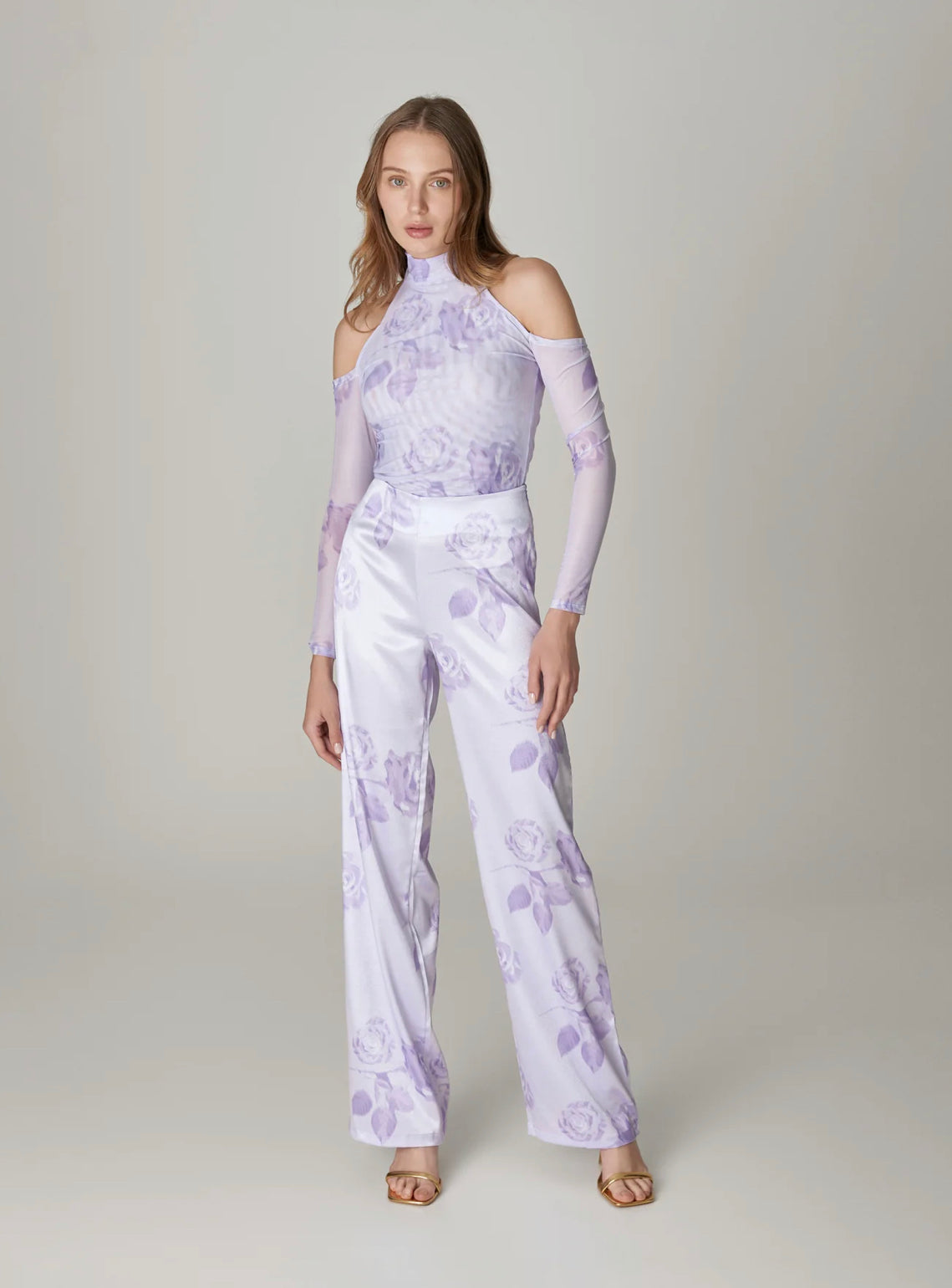 Dalia Tyana Pant Purple