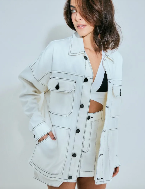 Jade Jacket Off White