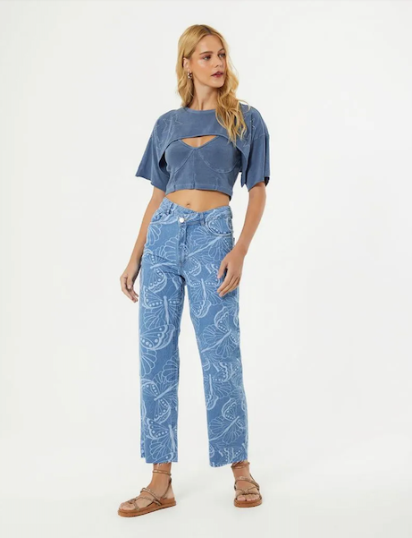 Aria Pant Jeans Butterfly