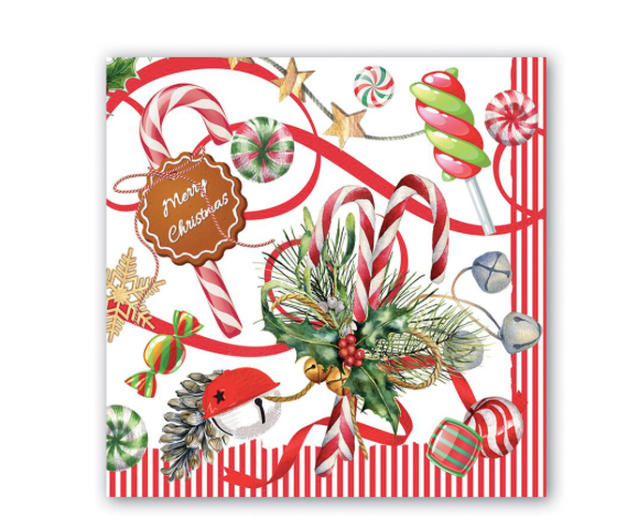 Peppermint Cocktail Napkins