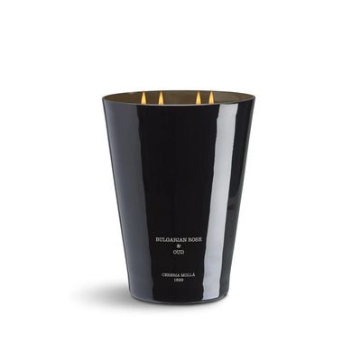 Bulgarian Rose & Oud Black XXL Candle