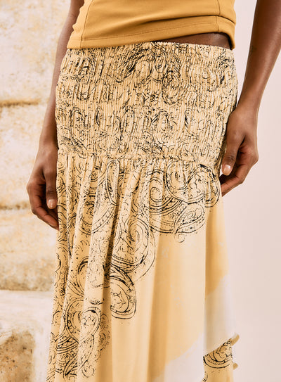 Cigdem Skirt Yellow