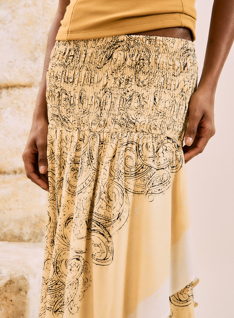 Cigdem Skirt Yellow