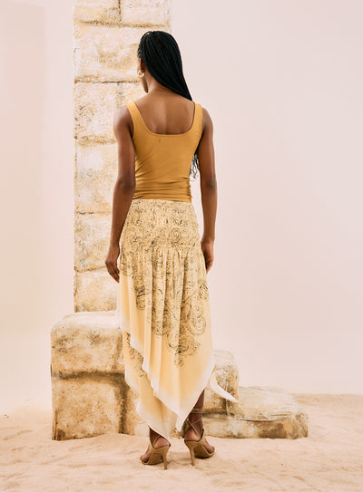 Cigdem Skirt Yellow