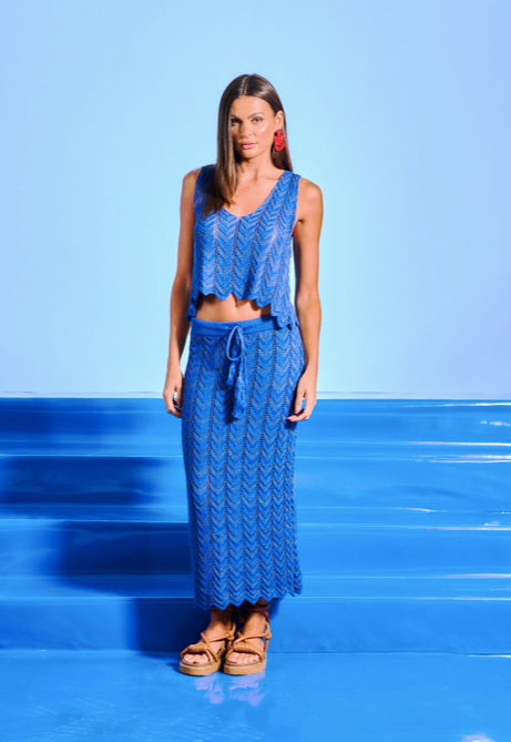 Juliana Skirt Blue