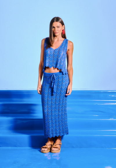 Juliana Skirt Blue