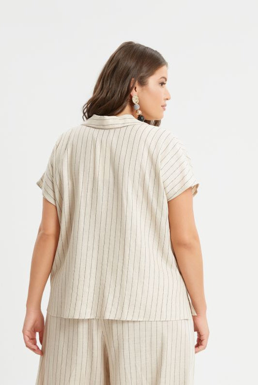 Martina Top Beige