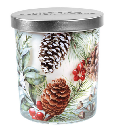 White Spruce Candle Jar with