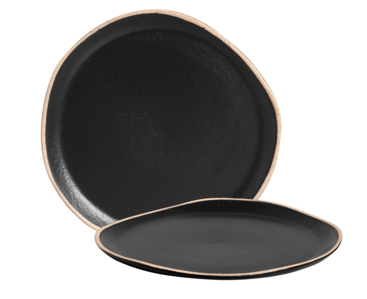 Yina Plate Black L