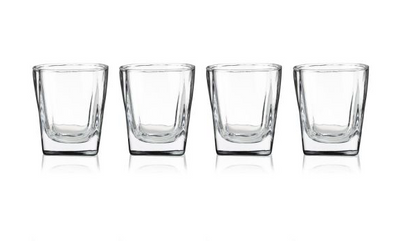 Square Shot Glasses Set of 4 by True