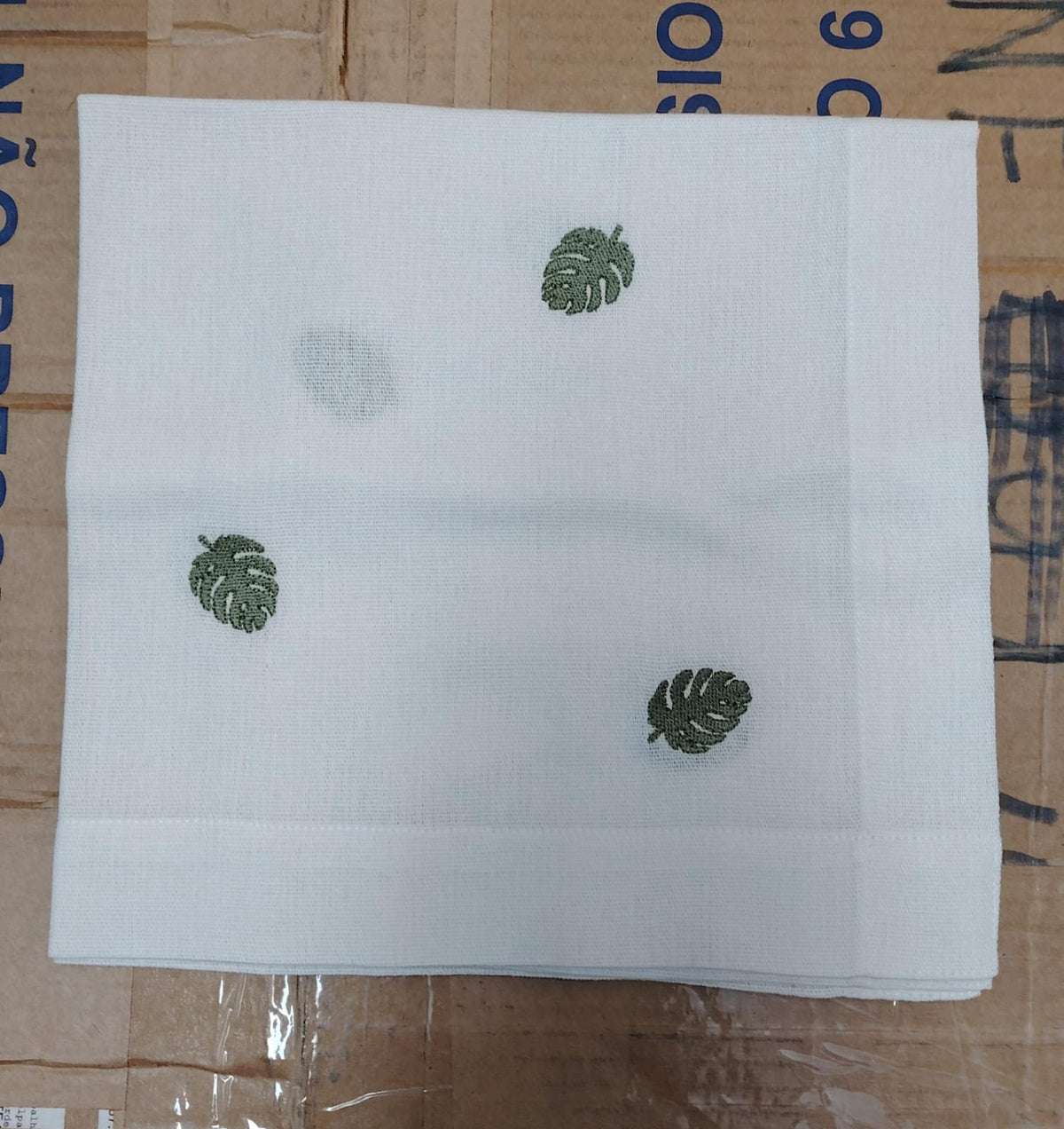 Linen napkin Leaf