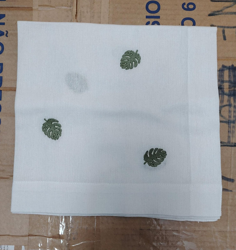 Linen napkin Leaf