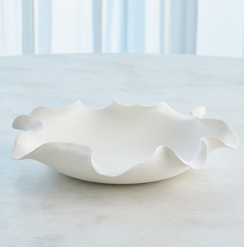 Folios Low Bowl Matte White