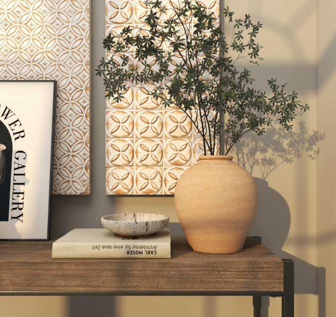 Zomer Vase Ceramic Porcelain Beige