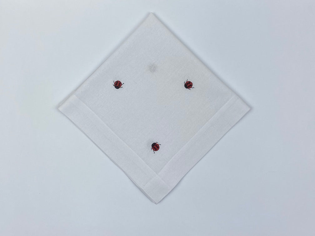 Linen napkin Ladybug