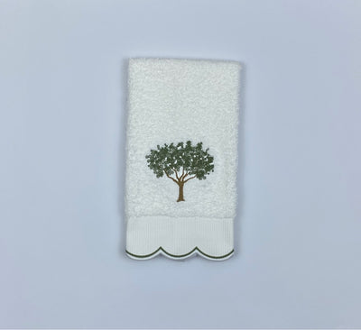 Towel Felpa Tree Green