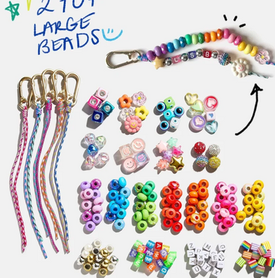 Kids DIY Bag Charm Craft Kit Multi