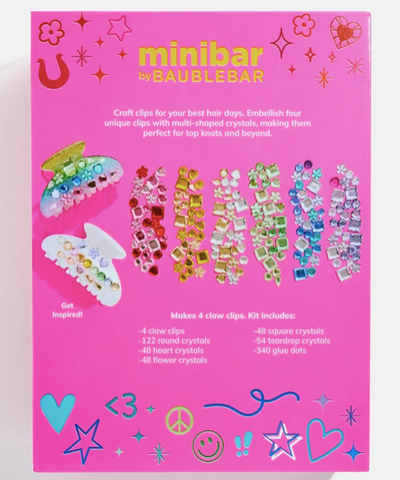 Kids DIY Claw Clip Craft Kit Multi