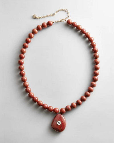 Jamie Semi Precious Beaded Necklace