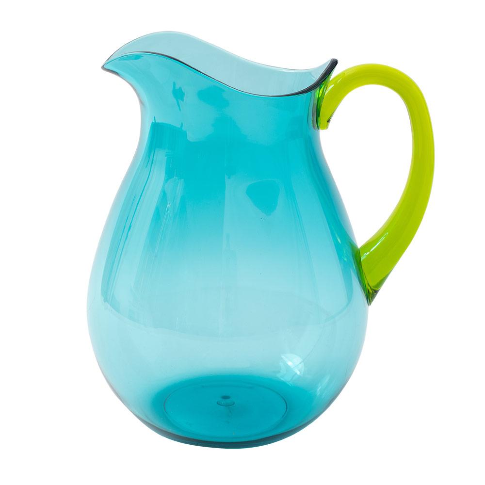 Acrylic Pitcher Turquoise