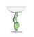 Champagne Bowl Cactus Green