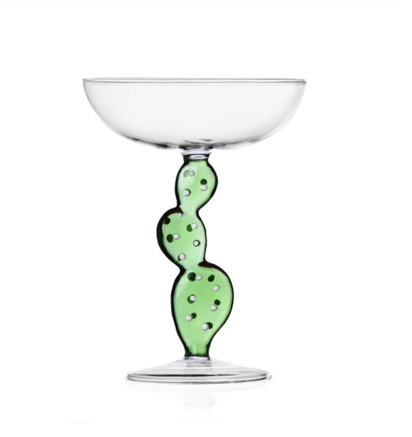 Champagne Bowl Cactus Green