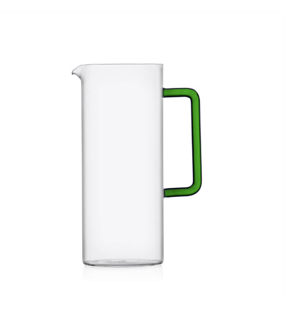 Jug With Green Handle