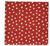 Small Cocktail Napkins Mini Dots Red/White