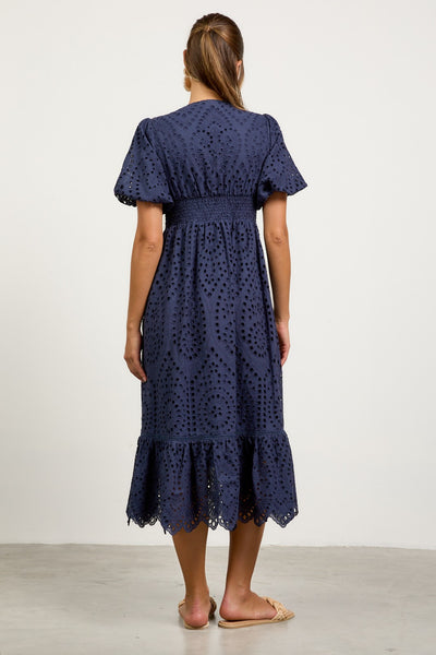 Lacy Dress Navy