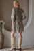Leslie Dress Olive Cream