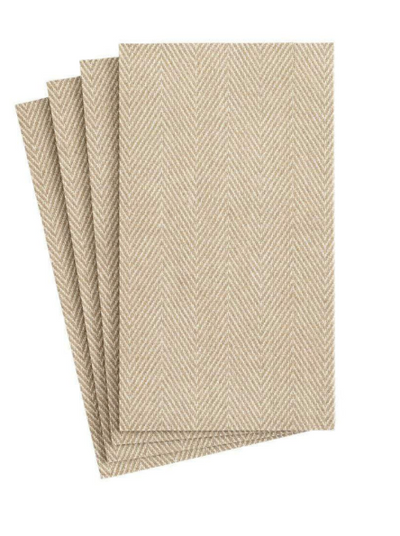 GUEST TOWELS AIRLAID - JUTE NATURAL-PAPER LINE